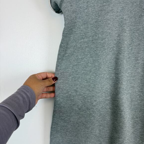 Rag & Bone /Jean Embroidered Mini Shift Dress Sweatshirt Gray - S - Picture 8 of 10